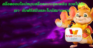 สล็อตออนไลน์หมุนสล็อตแบบสุดเพลิน รวยไปกับเรา รับฟรีสปินและโบนัสมากมาย